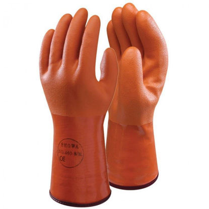 Afbeeldingen van Werkhandschoen SHOWA ISO-COLD, rubber, vacht gevoerd, per paar